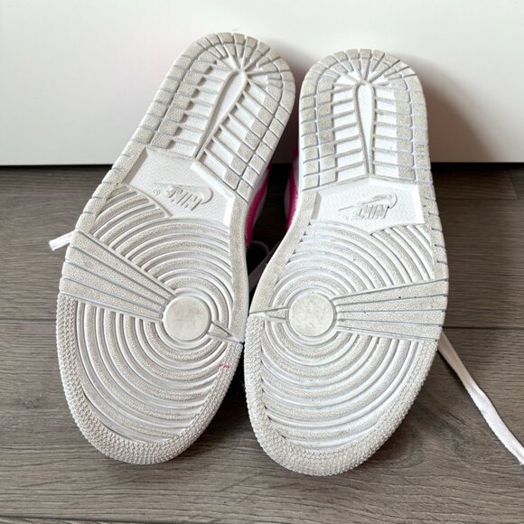 Nike Dunk Low GS Laser Fuchsia Pink Barbie - Sz 6.5Y - Picture 5 of 10